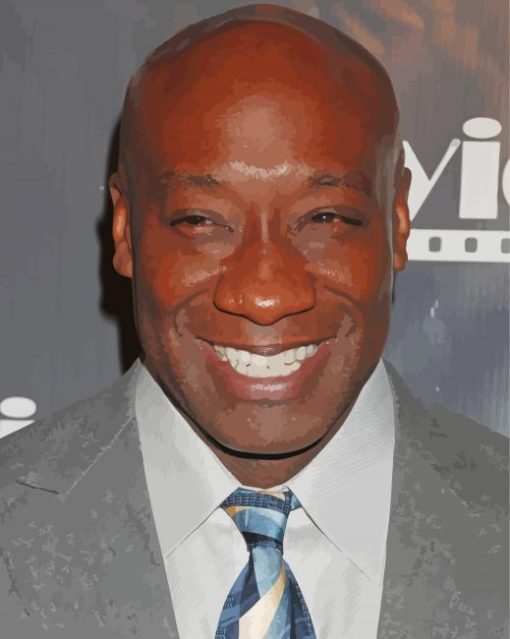 Michael Clarke Duncan paint by number