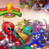 Mighty Morphin Power Ranger Video Game paint by number