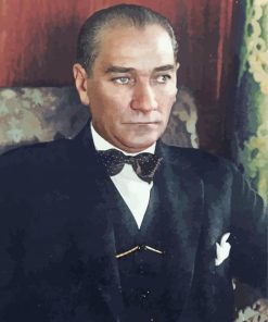 Mustafa Ataturk paint by number