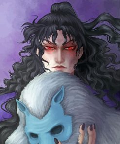 Naraku Anime paint by number