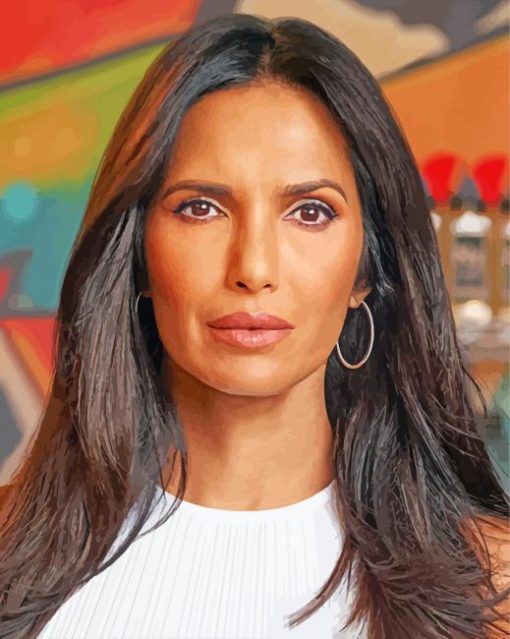 Padma Lakshmi paint by number