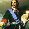 Peter The Great By Paul Delaroche paint by number