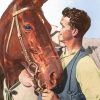 Phar Lap Race Horse paint by numbers