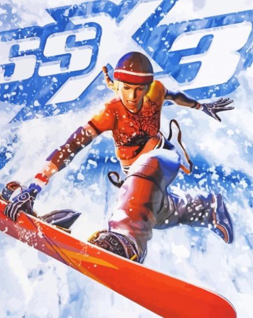 SSX 3 Poster paint by number