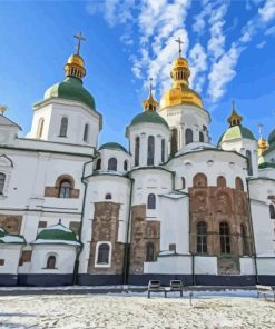 St Sophia Cathedral In Kyiv Paint by numbers