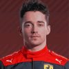 The Driver Charles Leclerc Paint by number