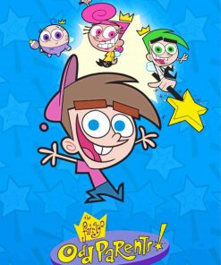 The Fairly OddParents Poster paint by number