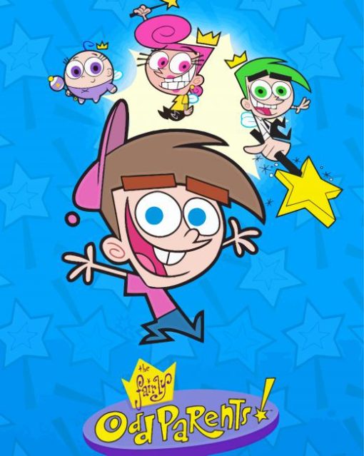 The Fairly OddParents Poster paint by number