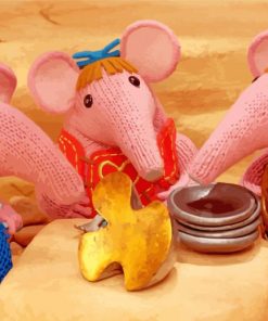 The Clangers Tv Show paint by number