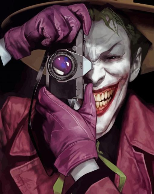 The Killing Joke paint by number