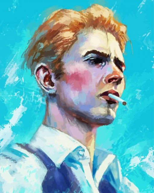 Thin White Duke Art paint by number