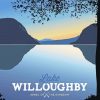 Vermont Lake Willoughby paint by number