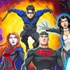 Young Justice Illustration paint by number