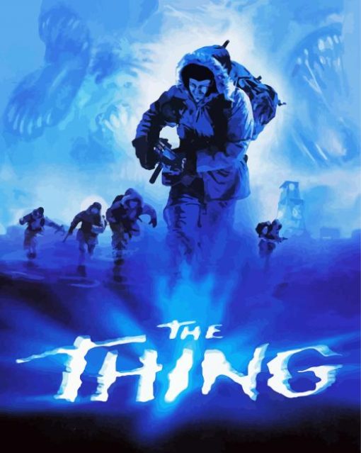 Aesthetic John Carpenter The Thing paint by number