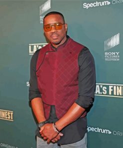 Aesthetic Duane Martin Actor paint by number