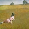 Andrew Wyeth Girl In Field paint by number