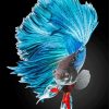 Blue Elegant Fish paint by number