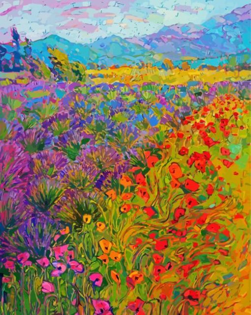 Erin Hanson Landscape paint by number