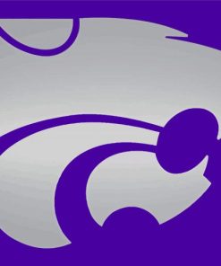 Kansas Wildcats Logo paint by number