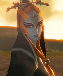 Midna The Legend Of Zelda paint by number