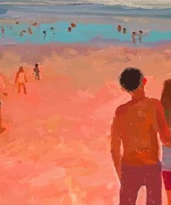 Seascapes With People Art paint by number