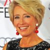 The Actress Emma Thompson paint by number