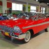 1958 Plymouth Fury paint by number