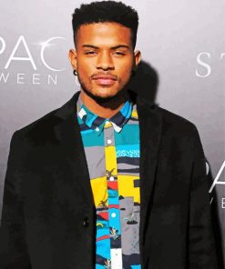 American Actor Trevor Jackson paint by number