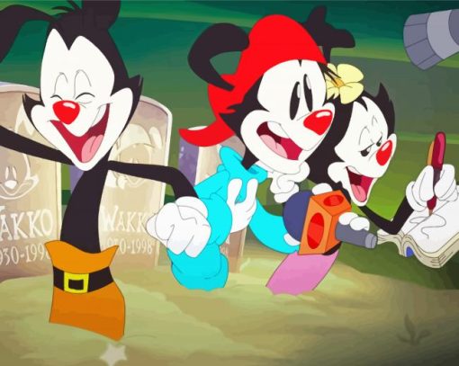 Animaniacs Illustration paint by number