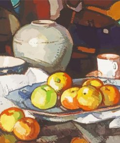 Apples And Jar Peploe Art paint by number