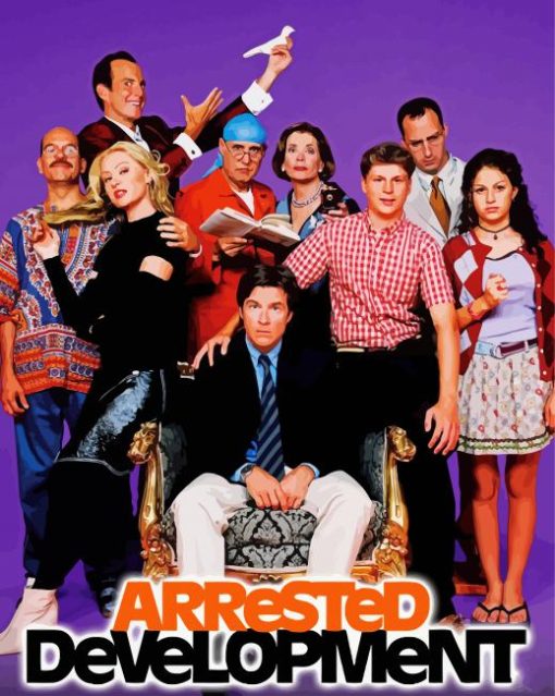 Arrested Development Tv Series Poster paint by number