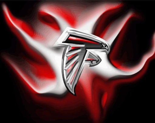 Atlanta Falcons Logo paint by number