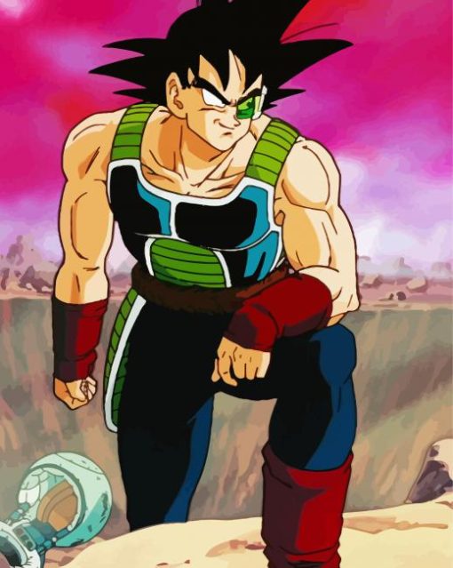 Bardock paint by number