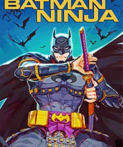 Batman Ninja Poster paint by number