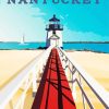 Brant Point Light Nantucket Poster paint by number