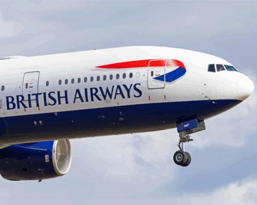 British Airways paint by number