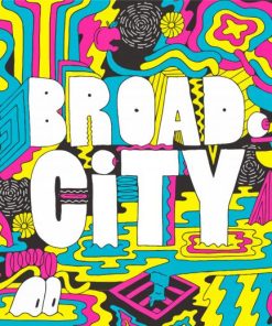 Broad City Art paint by number