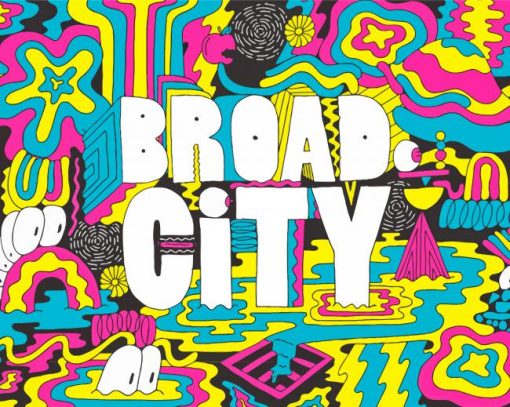 Broad City Art paint by number