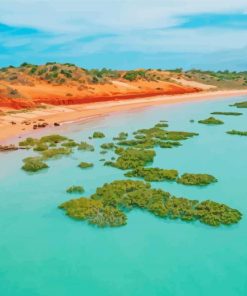 Broome Australia Paint by number