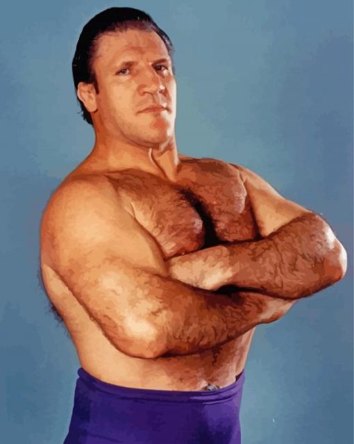 Bruno Sammartino paint by number