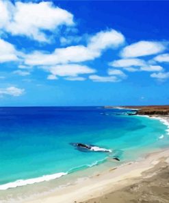 Cape Verde Island Paint by number