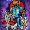 Chuck Norris Art paint by number