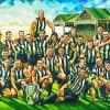 Collingwood Fc Team paint by number