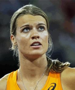 Dafne Schippers paint by number