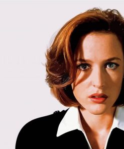 Dana Scully paint by number