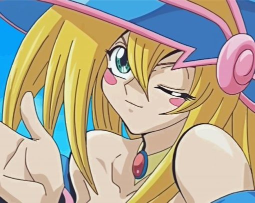 Dark Magician Girl Paint by number