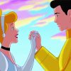 Disney Cinderella And Prince paint by number