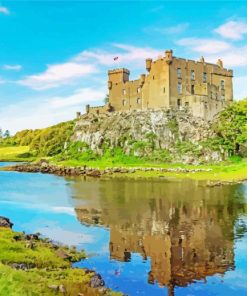 Dunvegan Castle paint by number