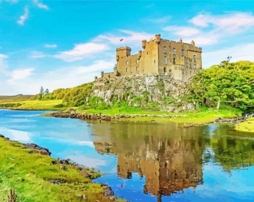 Dunvegan Castle paint by number