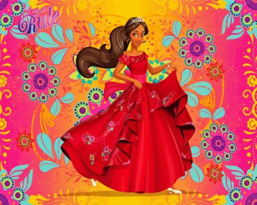 Elena Of Avalor paint by number